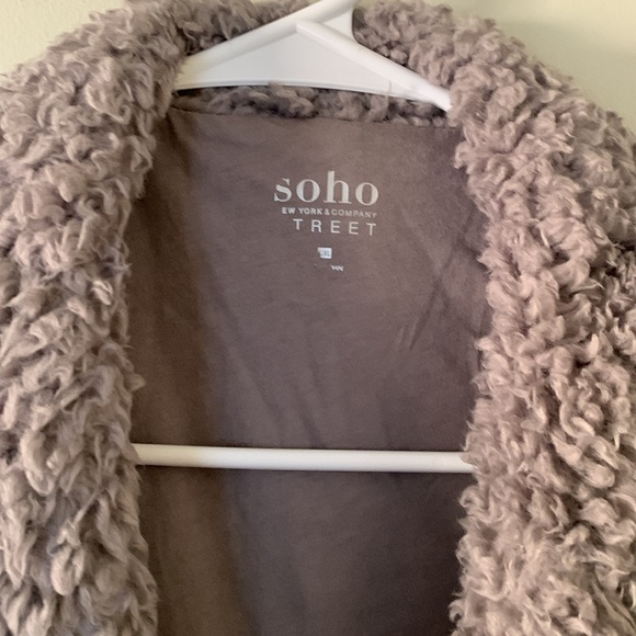 Super soft sheep Sherpa cardigan - Picture 2 of 4